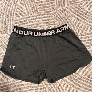 Under Armour Black Athletic Shorts Lightweight Performance